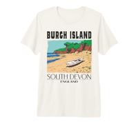 Burgh Island South Devon England Premium T-Shirt