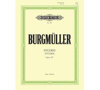 Burgmüller: 12 Brilliant & Melodious Studies Op.105 (Piano Solo) (EP3102) (Edition Peters)