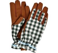 Burgon & Ball "Collector" Gloves - Check - Green