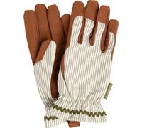 Burgon & Ball "Collector" Gloves - Striped - Olive