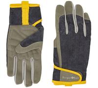 Burgon & Ball Dig The Glove Men's Gardening Gloves, Large/X-Large, Slate Corduroy