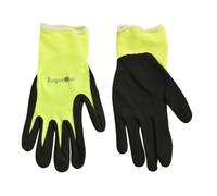 Burgon & Ball Flora Brite Nylon Yellow Gardening Gloves Medium, Pair