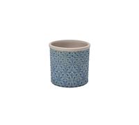Burgon & Ball Glazed Pot Porto Small Dark Blue