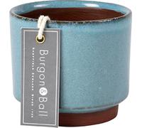 Burgon & Ball Indoor Malibu Succulent Planter Plant Pot, Blue