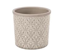 Burgon & Ball Glazed Pot Porto Large Grey