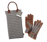 Burgon & Ball Sophie Conran Grey - Gloves & Kneeler Gardening Set, One Size