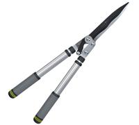 Burgon & Ball RHS Endorsed Telescopic Handled Wavy Edged Hedge Shear, 65.5 cm Length