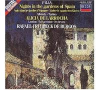 BURGOS/LPO/LARROCHA-NÄCHTE IN SPANISCHEN GÄRTEN CD NEW