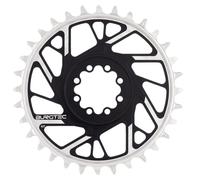 Burgtec 3mm Offset Thick Thin Chainring for SRAM 8-Bolt - Burgtec Black, 32T