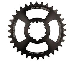 Burgtec Chainring - GXP BOOST 3mm Offset Thick Thin Burgtec Black 32T