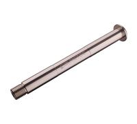 Burgtec Fox Fork Axle 15x110mm Boost Pre 2021 Rhodium Silver