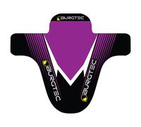 Burgtec Moto Front Mountain Bike Mudguard - Purple/Black/MTB Mud Fender Shield Guard Face Bicycle Cycling Cycle Biking Board Muck Rain Water Puddle Wet Weather Trail Riding Downhill Accessories