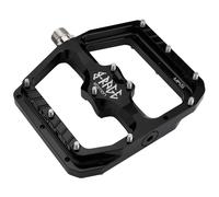 Burgtec Penthouse Flat Mk5 B-Rage Edition Bike Pedals - Large Platform, Alloy