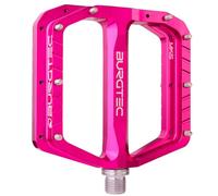 Burgtec Penthouse Flat Pedals MK5 Steel Boost Axles - Pink