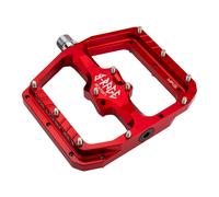 Burgtec Penthouse MK5 B-Rage Edition Platform MTB Mountain Bike Pedals Race Red