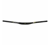 Burgtec Ride Wide Alloy Bars 15mm Rise 800mm Wide 35mm Clamp, One Size