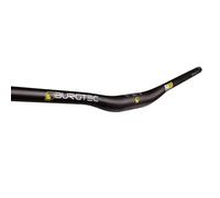 Burgtec RideWide Carbon DH MTB 31.8mm Clamp Handlebar - Black, 20mm Rise / 800mm Width Mountain Bike Riser Handle Bar Downhill Freeride Trail Lightweight Enduro Uni-Directional UD Part Component