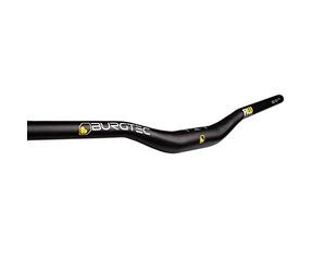 Burgtec RideWide DH Alloy Bars 35mm 30mm Rise Black | bike-handlebars