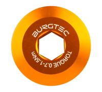 Burgtec Shimano Crank Bolt Iron Bro Orange