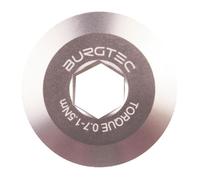 Burgtec Shimano Crank Bolt - Rhodium Silver