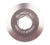 Burgtec Shimano Crank Bolt Rhodium Silver