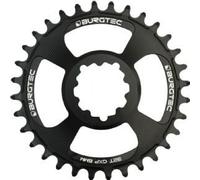Burgtec SRAM 6mm Offset Thick Thin Chainring 3-Bolt Burgtec Black