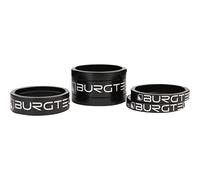 Burgtec Stem Spacer Kit Black 5mm Spacer x2 10mm Spacer 20mm