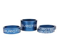 Burgtec Stem Spacer Kit Deep Blue 5mm Spacer x2 10mm Spacer 1 x20mm
