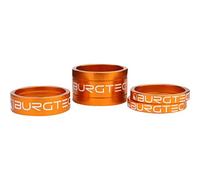 Burgtec Stem Spacer Kit Iron Bro Orange (5mm, 10mm, 20mm Spacers x4)