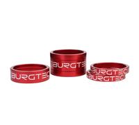 Burgtec Stem Spacer Kit Race Red