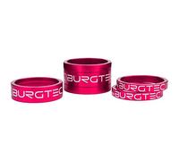 Burgtec Stem Spacers Kit Toxic Barbie Pink