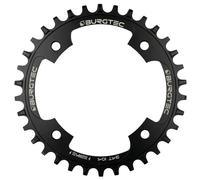Burgtec Thick Thin BCD 104mm Outside Fit E-Bike 34T Steel Chainring (Black)