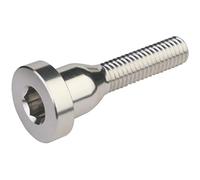 Burgtec Top Cap Bolt Rhodium Silver