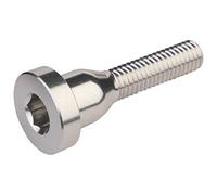 Burgtec Top Cap Bolt Rhodium Silver