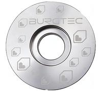 Burgtec Top Cap Rhodium Silver