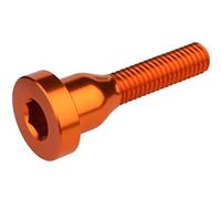 Burgtec Top Cap Stem Bolt - Orange/Mountain Bike MTB Part Match Component Lightweight Alloy Accessories Cycling Biking Cycle Trail Ride Style Race Downhill Freeride Dirt Jump Screw Spacer Headset Kit