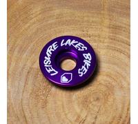Burgtec x LLB Mountain Bike Top Cap (Purple Rain)