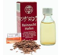 Burgund Liquid Wine Yeast 28ml for 100L, Vina Yeast for Wine, Fermentation Yeast, Oak Chips