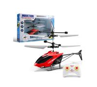 (Burgundy) Charging Remote Control Aircraft Induction Two-Way Helicopter Indoor Suspension Anti Drop Electric Luminescence