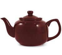 Burgundy Classic 6 Cup Ceramic Teapot