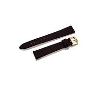 Burgundy Crocodile Effect Leather Watch Strap - 18mm - S1016
