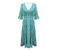 Burgundy Dresses for Women UK Classy Dresses for Women UK Pink Dress Party Maxi Skirts for Plus Size Womens Long Summer Gothic Cottage Core Long Sleeve Office Dress Blue L