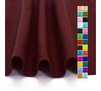 Burgundy Felt Fabric 72" X 18" 1.6mm Thick Soft Rectangle Felt Sheet