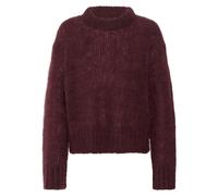 Burgundy Jumper Sillepw Pullover, female, Part Two, Round-neck Knitwear, Red, M, Knitwear M