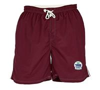 Burgundy - Large Duke 555 Yarrow Mens Swim Shorts