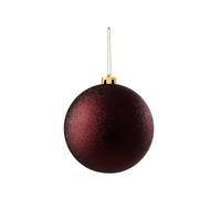 Burgundy Large Shatterproof Bauble
