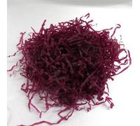 BURGUNDY/PLUM 500g GRAMS LUXURY EXTRA SOFT SHREDDED TISSUE PAPER HAMPER/GIFT PACKAGING FILLER - ACID FREE