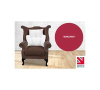(Burgundy) Replacement Cover for Lumbar Support Cushion