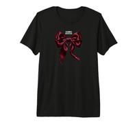 Burgundy Satin Bow Serpent Snake Venomous Sweetness Gothic Premium T-Shirt