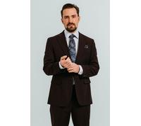 Burgundy Suit Jacket Dobell Burgundy 42R